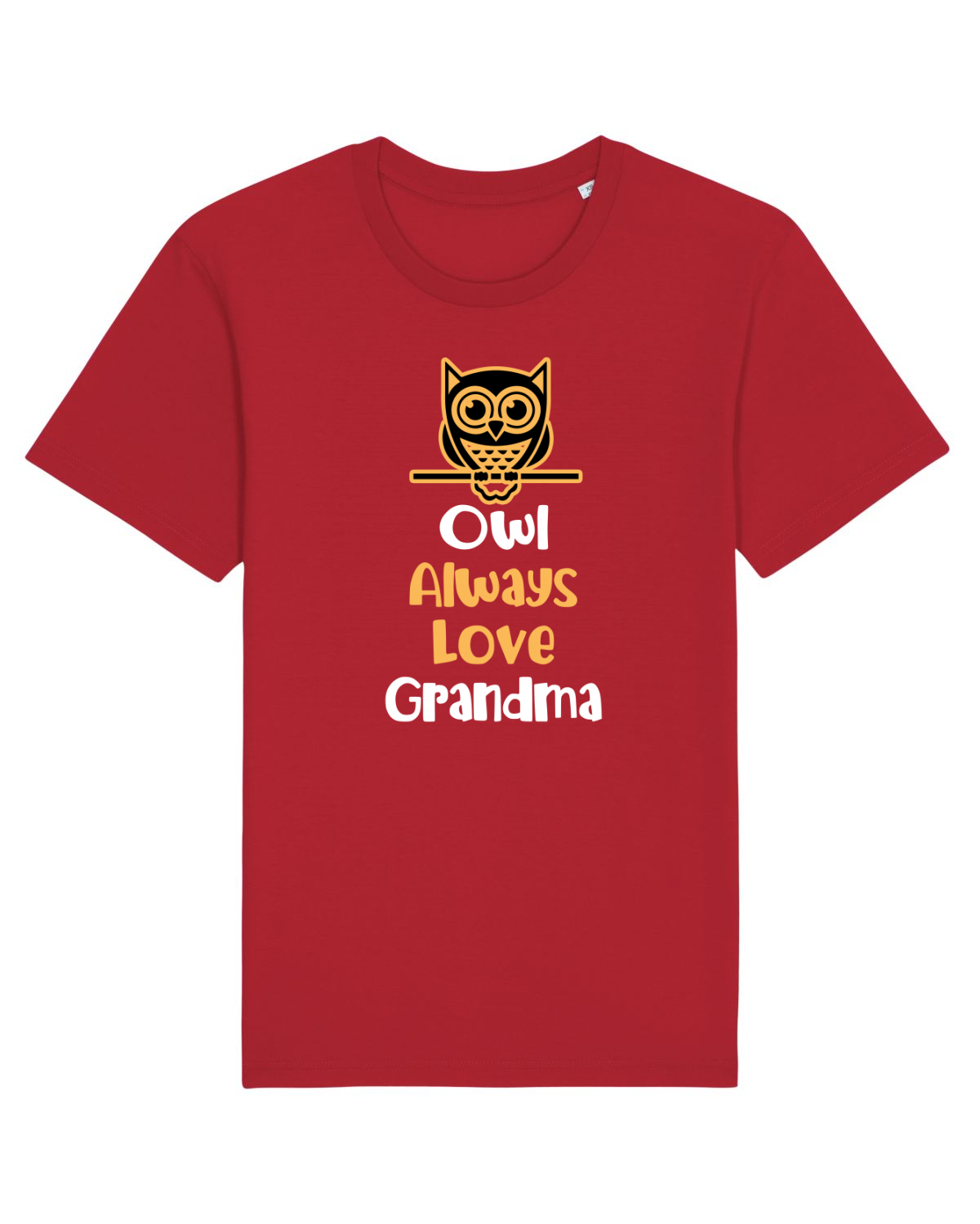 Tricou mânecă scurtă Unisex Rocker Red