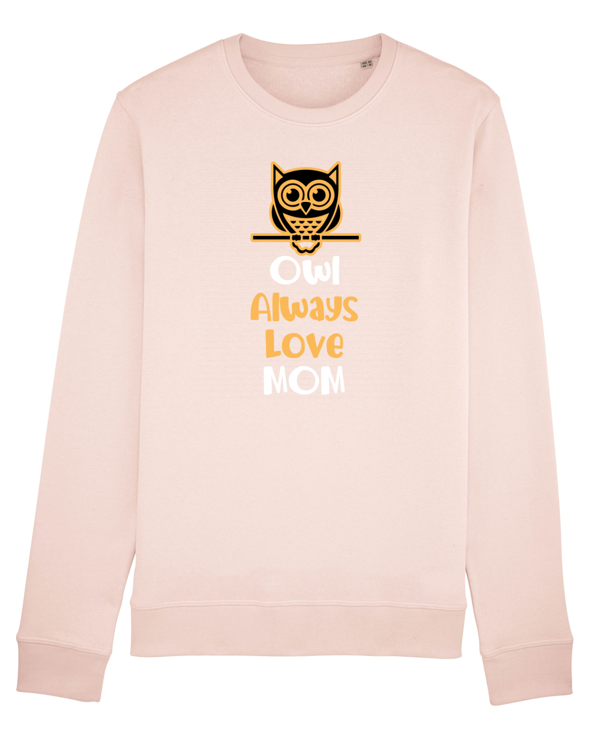 Bluză mânecă lungă Unisex Rise Candy Pink