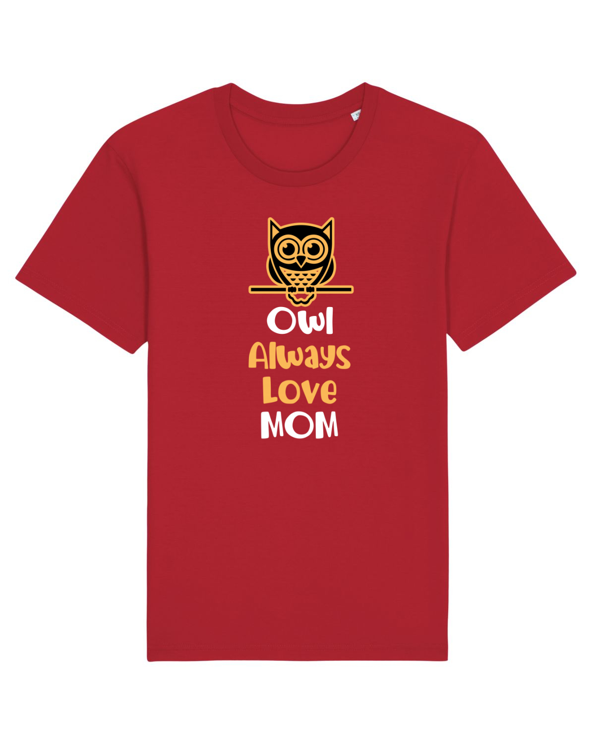 Tricou mânecă scurtă Unisex Rocker Red