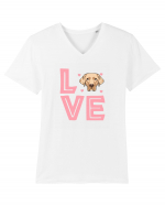 GOLDEN RETRIEVER Tricou mânecă scurtă guler V Bărbat Presenter