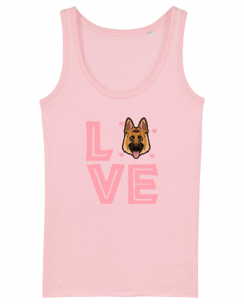 GERMAN SHEPHERD Cotton Pink