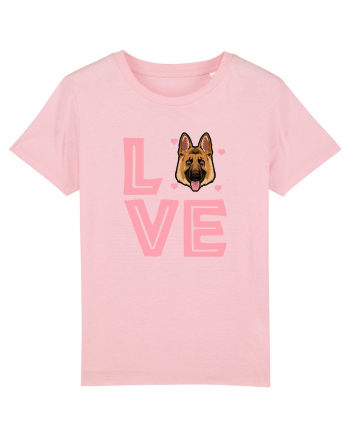 GERMAN SHEPHERD Cotton Pink