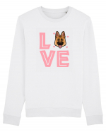 GERMAN SHEPHERD Bluză mânecă lungă Unisex Rise