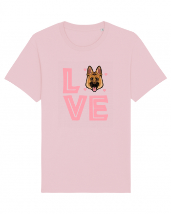 GERMAN SHEPHERD Cotton Pink