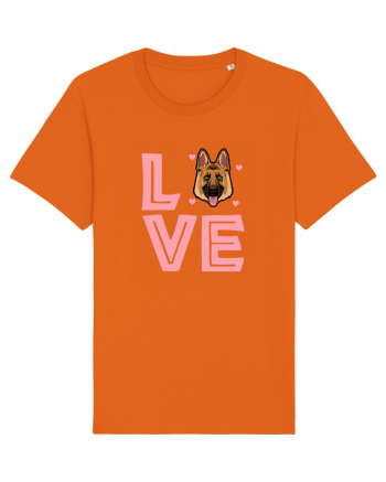 GERMAN SHEPHERD Bright Orange