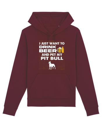 PIT BULL  Burgundy