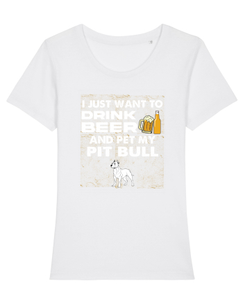 PIT BULL  White