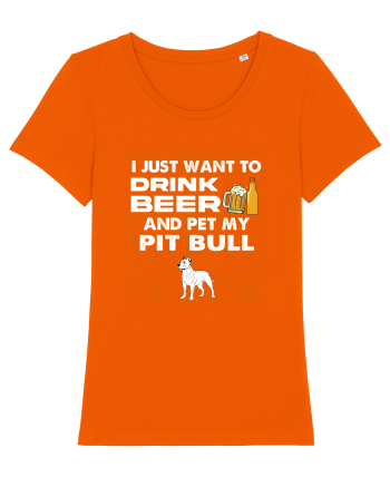 PIT BULL  Bright Orange