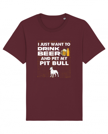 PIT BULL  Burgundy