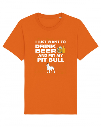 PIT BULL  Bright Orange