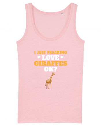 GIRAFFES Cotton Pink