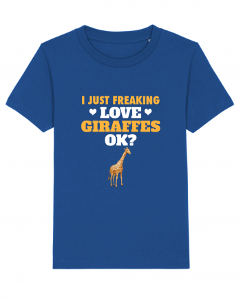 GIRAFFES Majorelle Blue