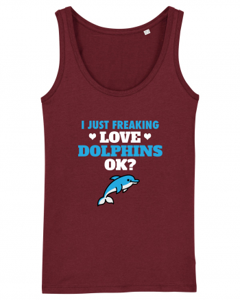 DOLPHINS Burgundy