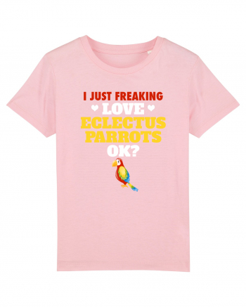 ECLECTUS PARROTS Cotton Pink