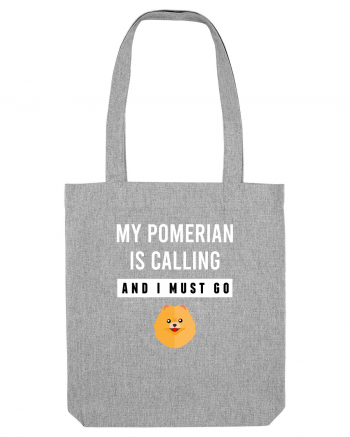 POMERANIAN Heather Grey