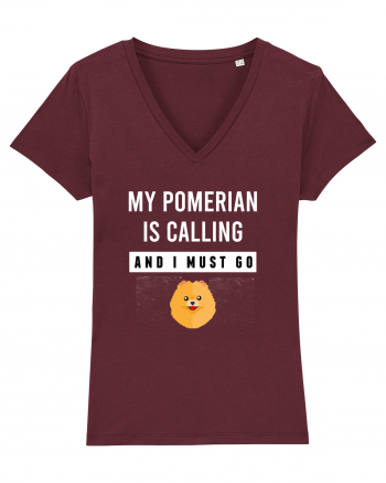 POMERANIAN Burgundy