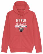 PUG Hanorac cu fermoar Unisex Connector