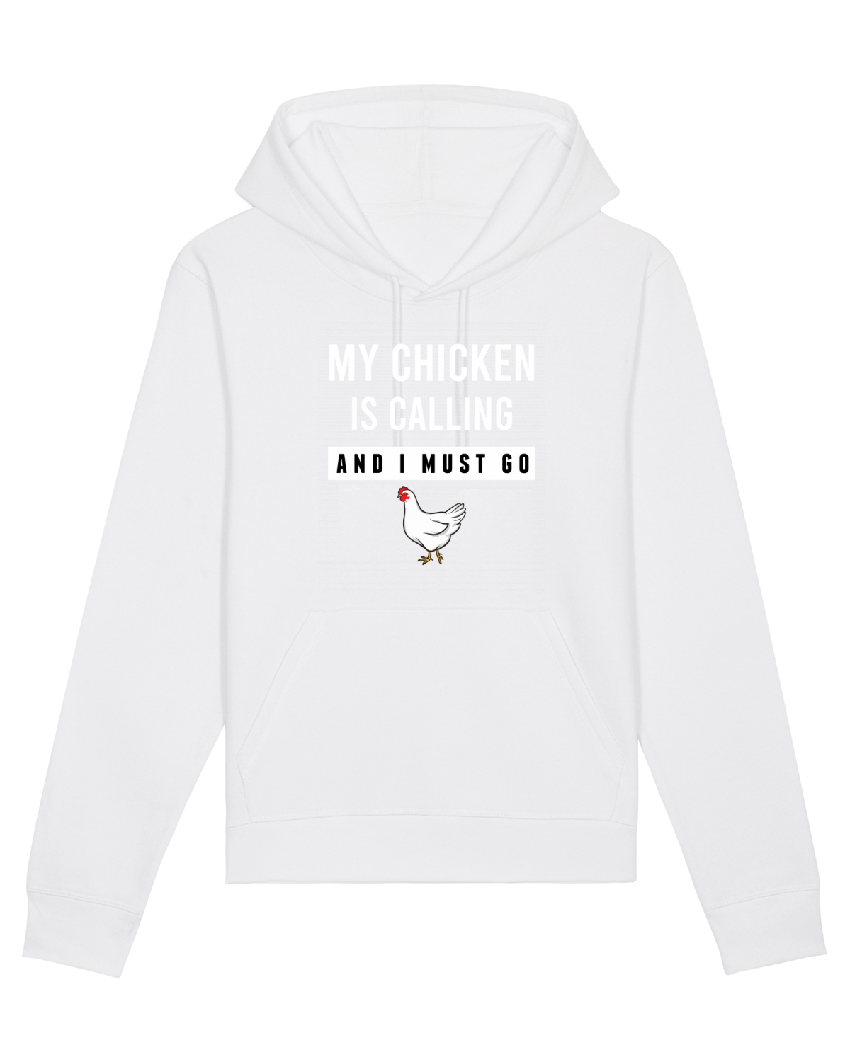 Hanorac Unisex Drummer White