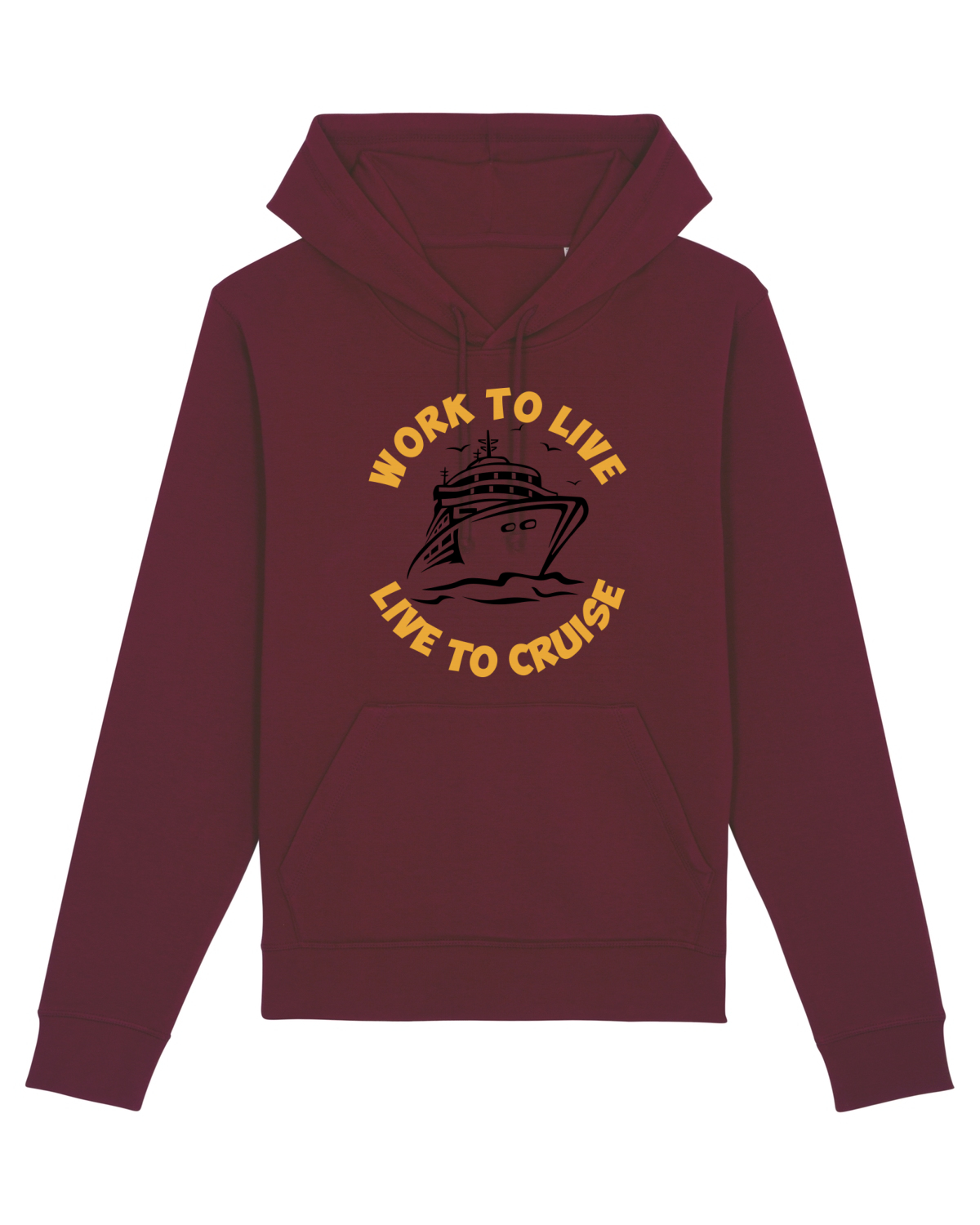 Hanorac Unisex Drummer Burgundy