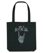 Born to Rock Sacoșă textilă