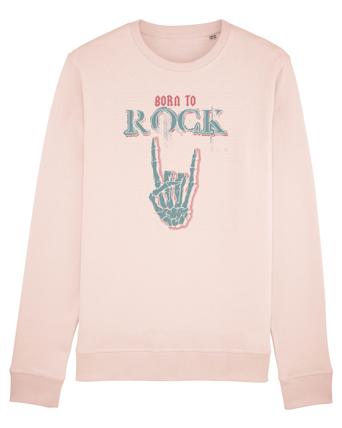 Bluză mânecă lungă Unisex Rise Candy Pink