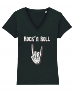 Rock'N Roll Tricou mânecă scurtă guler V Damă Evoker
