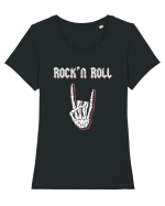 Rock'N Roll Tricou mânecă scurtă guler larg fitted Damă Expresser