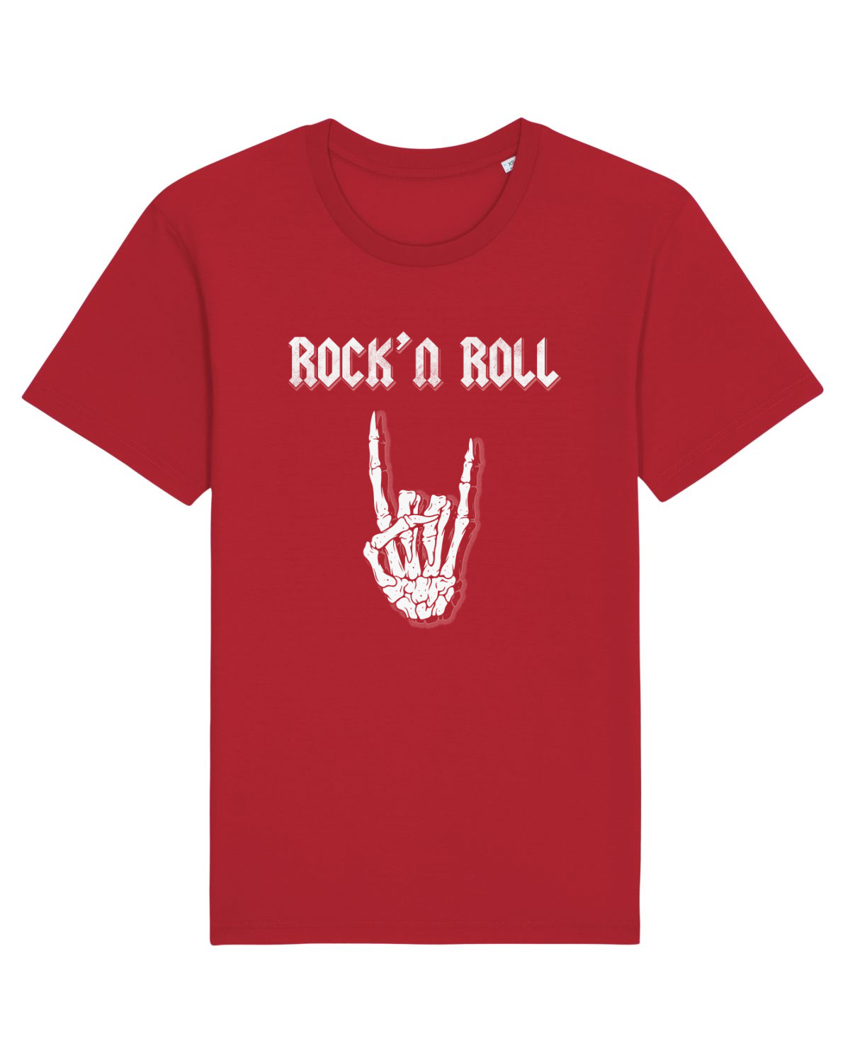 Tricou mânecă scurtă Unisex Rocker Red
