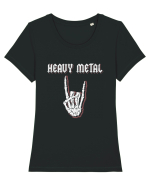 Heavy Metal Tricou mânecă scurtă guler larg fitted Damă Expresser