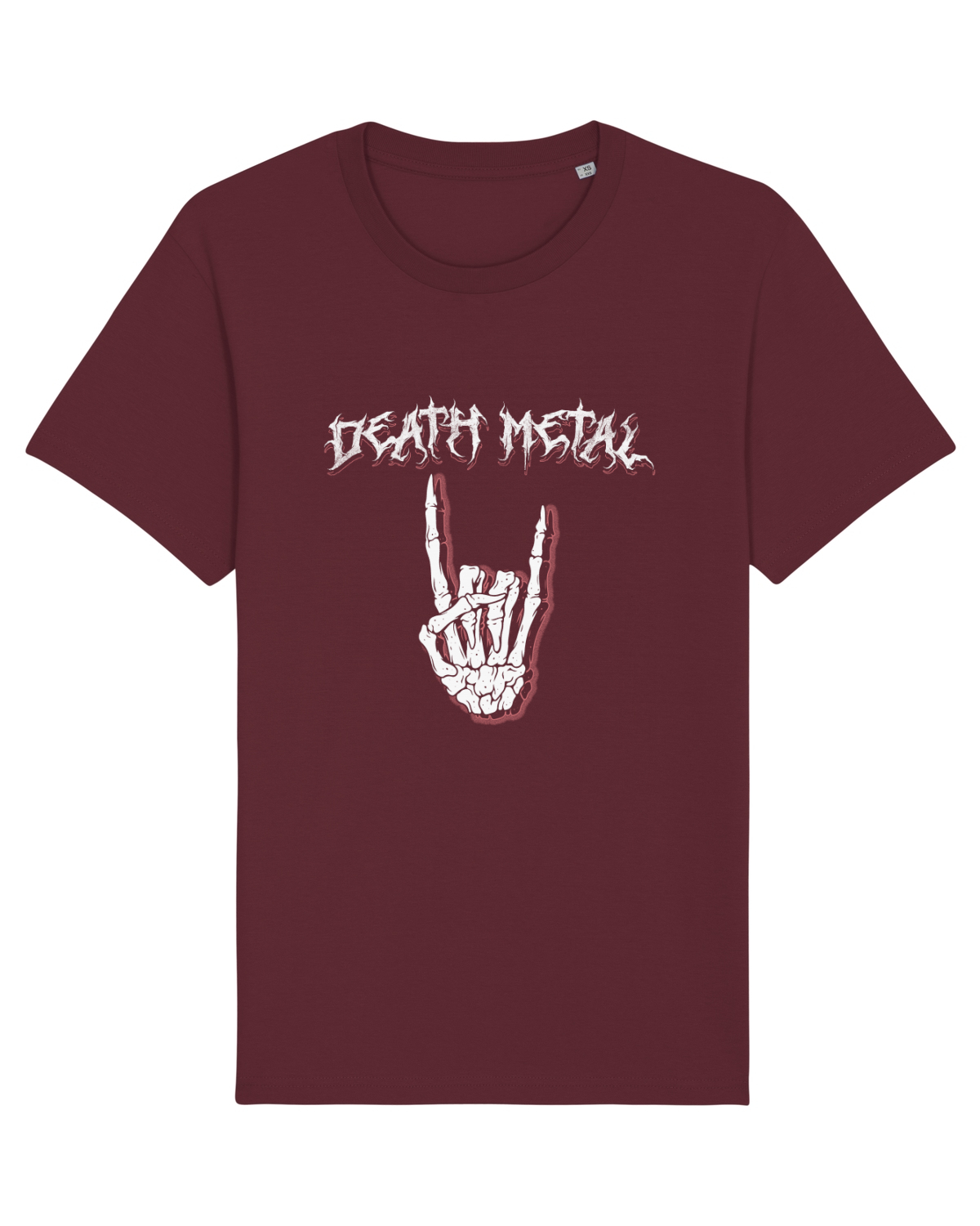 Tricou mânecă scurtă Unisex Rocker Burgundy