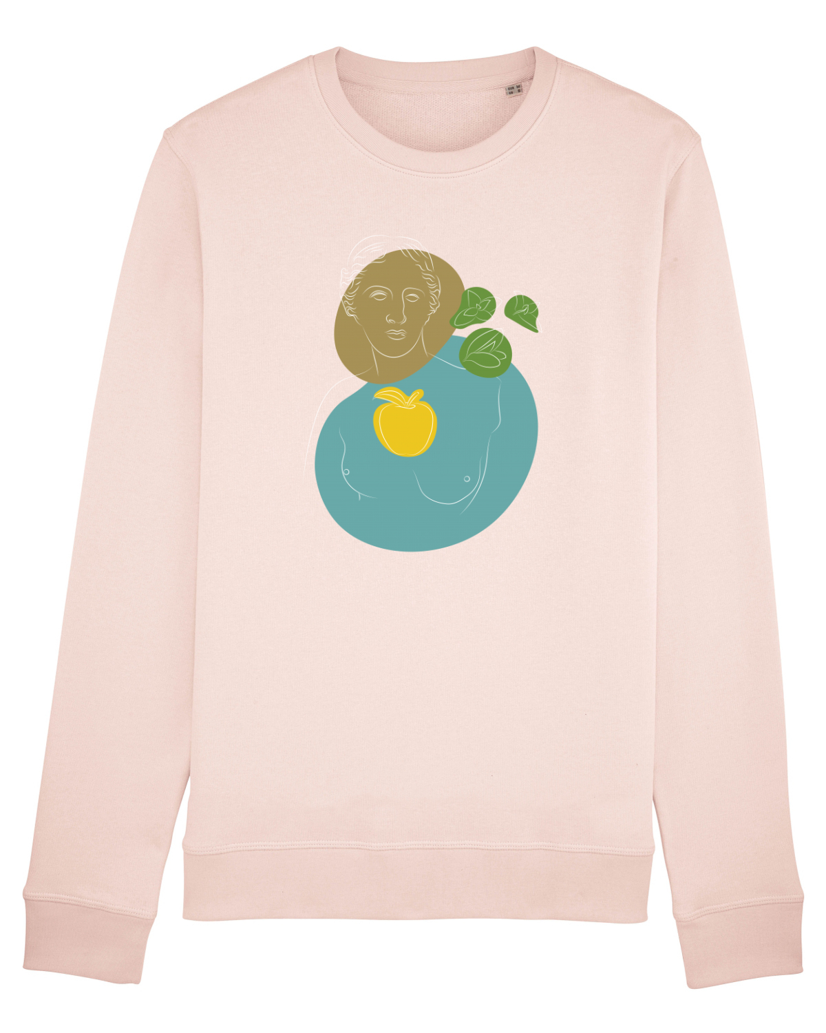 Bluză mânecă lungă Unisex Rise Candy Pink