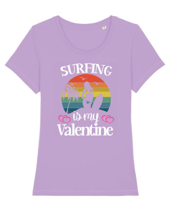 Surfing Is My Valentine Lavender Dawn