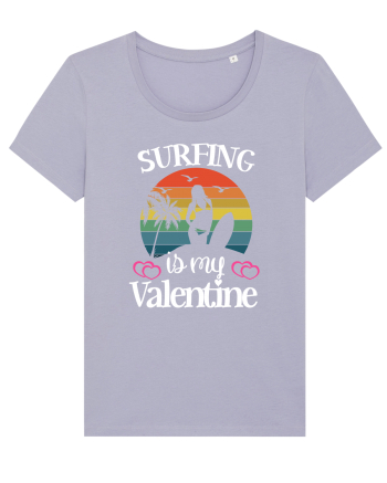 Surfing Is My Valentine Lavender