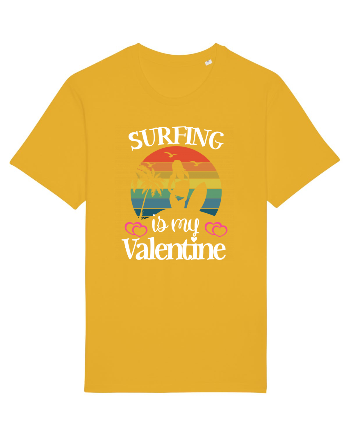 Tricou mânecă scurtă Unisex Rocker Spectra Yellow