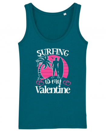 Surfing Is My Valentine Ocean Depth