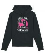 Surfing Is My Valentine Hanorac Unisex Drummer