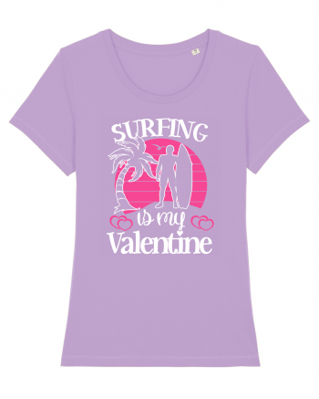 Surfing Is My Valentine Lavender Dawn