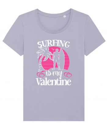 Surfing Is My Valentine Lavender