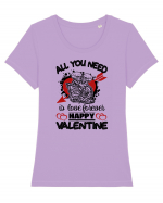 All You Need Is Love Forever Tricou mânecă scurtă guler larg fitted Damă Expresser