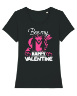 Be My Valentine / pentru cupluri Tricou mânecă scurtă guler larg fitted Damă Expresser