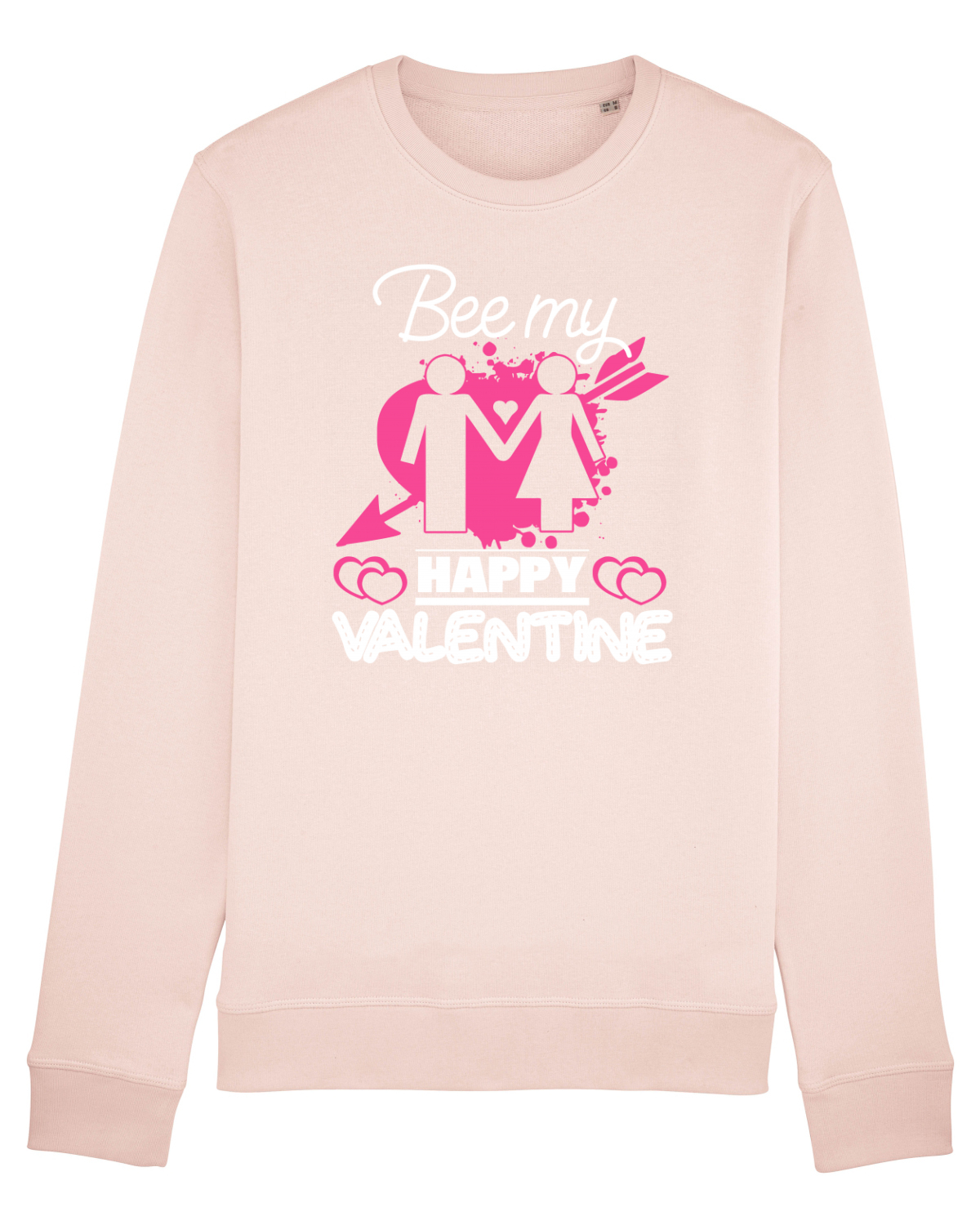 Bluză mânecă lungă Unisex Rise Candy Pink