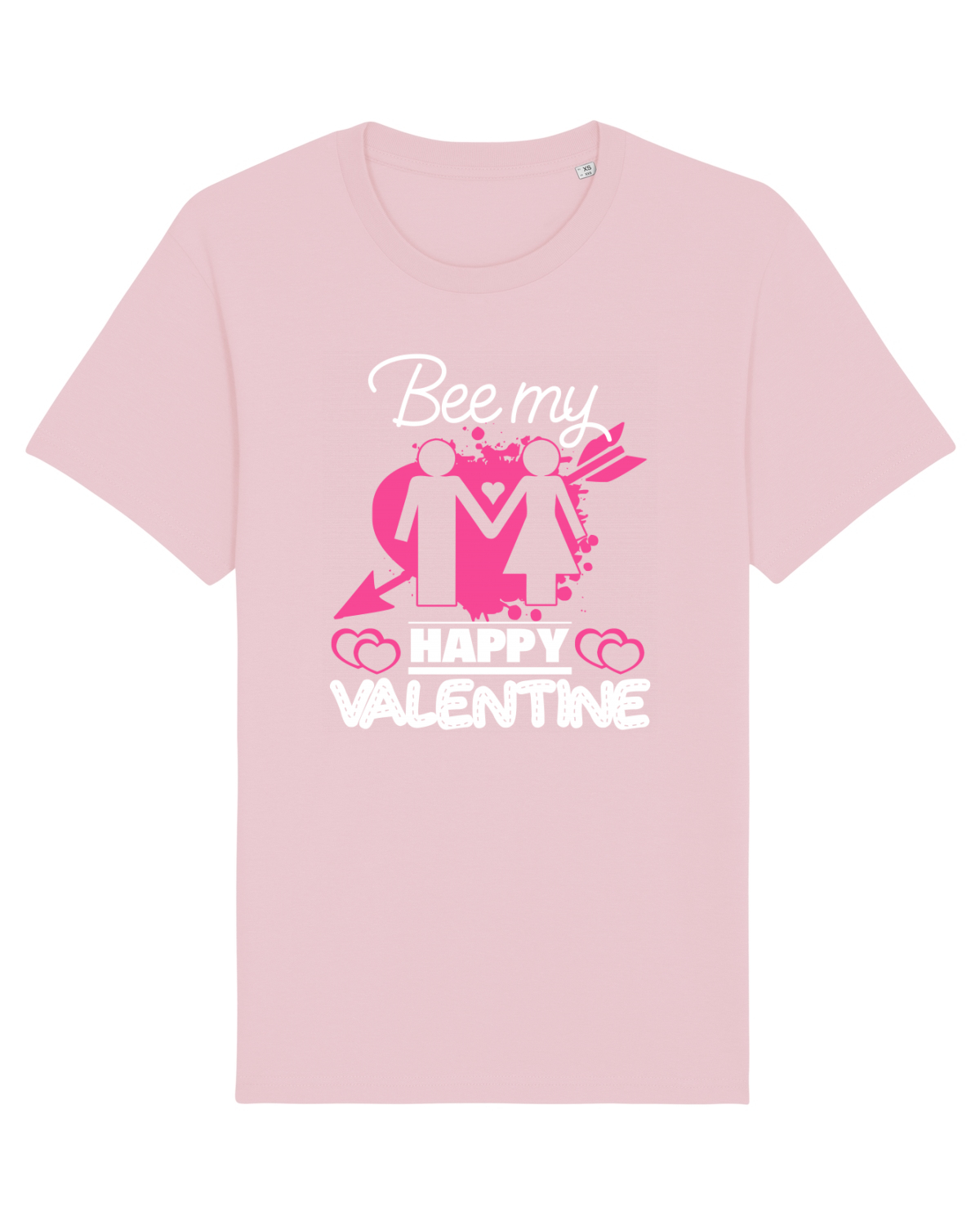 Tricou mânecă scurtă Unisex Rocker Cotton Pink