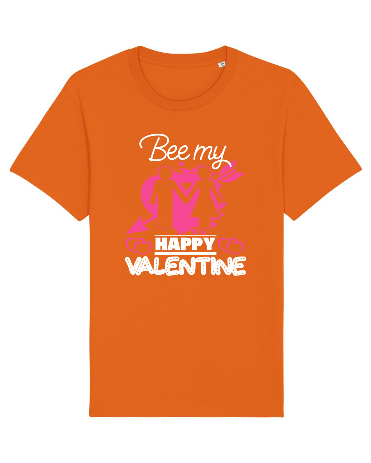 Tricou mânecă scurtă Unisex Rocker Bright Orange