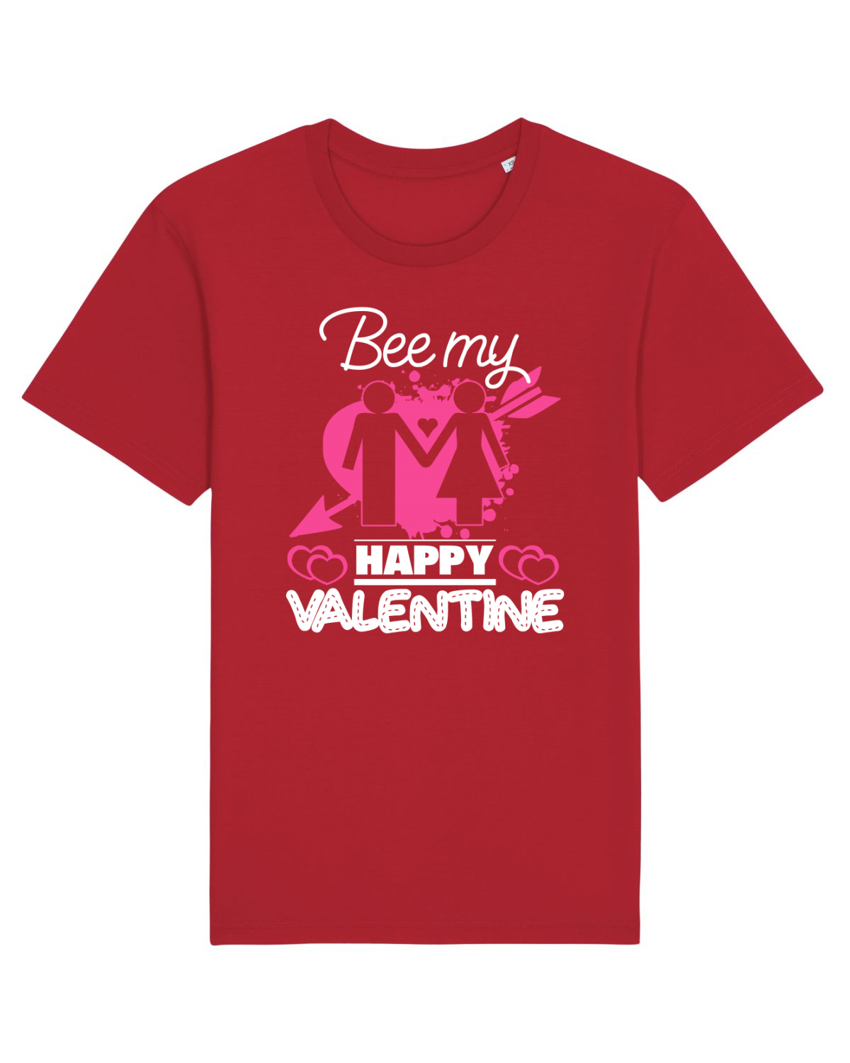 Tricou mânecă scurtă Unisex Rocker Red