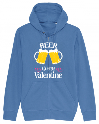 Beer Is My Valentine Bright Blue