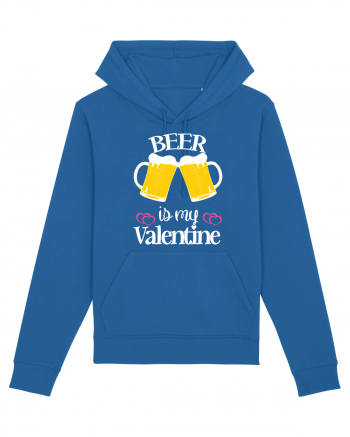 Beer Is My Valentine Royal Blue