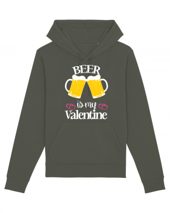 Beer Is My Valentine Khaki