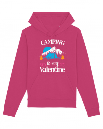 Camping Is My Valentine Raspberry