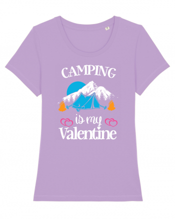 Camping Is My Valentine Lavender Dawn