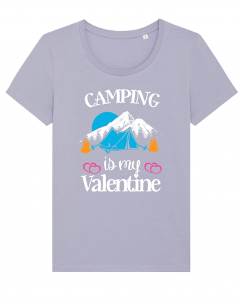 Camping Is My Valentine Lavender